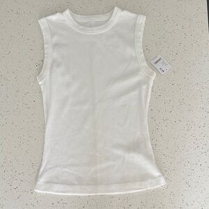 We The Free Ivory Muscle Tee